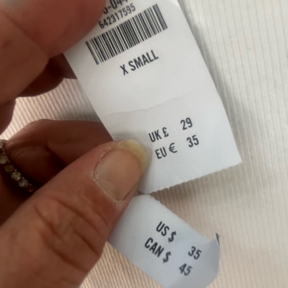 2 (1-NEW W/TAGS & 1-NEW WO/TAGS) ABERCROMBIE Women’s Long Sleeve Bodysuits (XS) - Picture 4 of 10